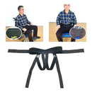 Non-Slip Adjustable Wheelchair Seat Elderly Fixed Belt for Disabled,Easy to