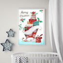 5D DIY Special Shaped Diamond Painting Sled Cross Stitch Mosaic Kits Decor