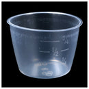 Plastic 120ml Electric Cooker Rice Measuring Cup 2pcs Clear White