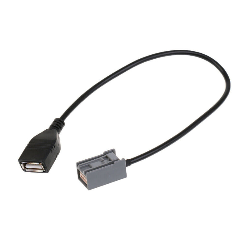 Aux USB Cable Adapter Extension Wire For  Mitsubishi 2009 Onward