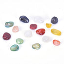 50G Natural Palm stones Tumbled stone Crystal Reiki Quartz Healing Chakra  Z