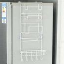 Fridge Hanging Rack Shelf Side Storage Multi-Layer Sidewall Holder Spice Ra