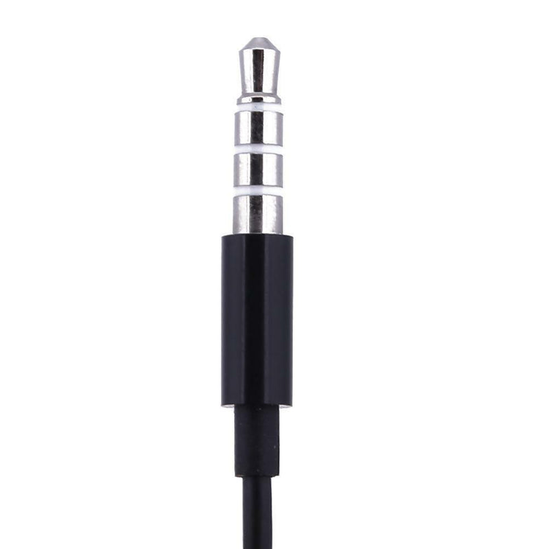 3.5mm Plug Wired Plastic Case In-Ear Stereo Bass Earphone