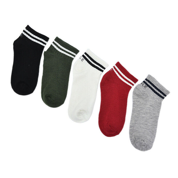 Men Comfortable Cotton Socks Solid striped Sports Classic  OZ