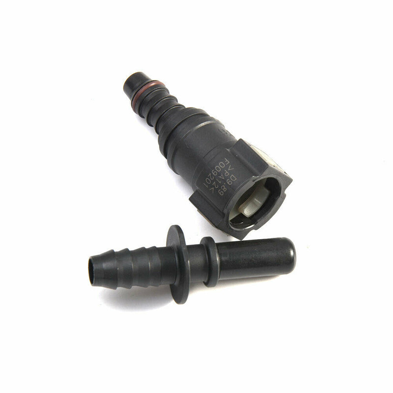1/2xAuto Quick Release Fuel Line Coupler Hose Connector Disconnect Connectors