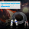 1.5m 4.9ft Copper Dual XLR Female to Dual RCA Male Audio Signal Patch Cable SN9F