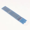 20-Pack Grey WC20 1.6x150mm Tungsten Electrodes Rods for Tig Welding Machine