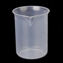 10pcs 150ml 250ml Graduated Beaker Transparent Measuring Mug Plastic Set