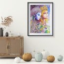 5D DIY Special Shaped Diamond Painting Beauty Cross Stitch Mosaic Kit Decor