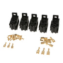 5x Automotive Relay Socket Connector Terminals 40Amp 12V For Marine Motorhome