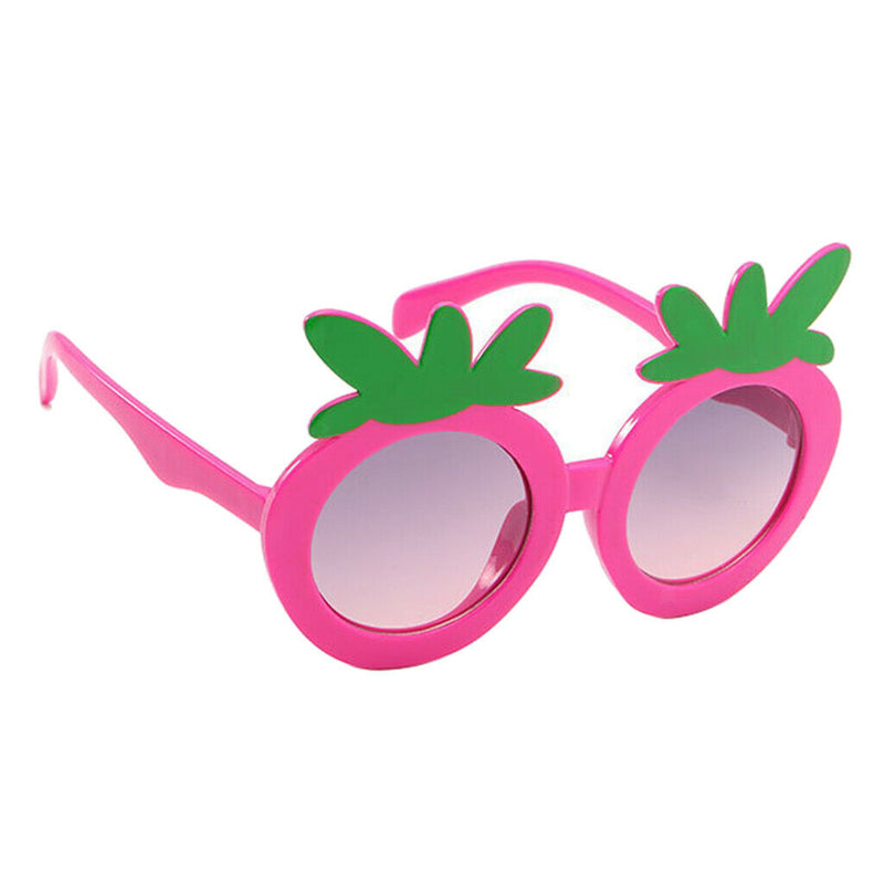 6PCS Kid's Cute Strawberry Shape Sunglasses Beach Glasses Party Eyewear