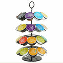 1X(Coffee Pod Holder Rotating Dispenser Coffee Capsules Tower Stand For 36P