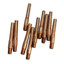 10pcs Gas Shielded Welding Fitting Conductive Tip for Welding Accs 6.5x1.2x45mm