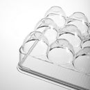 21 Grid Egg Box Kitchen Egg Storage Box Home Organizer Refrigerator Egg Cri J7H1