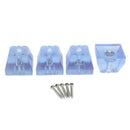 4pcs Furniture Feet Pads Silent Chair Table Leg Cups Non-Slip Anti-skid Glides