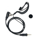 G-shape Ear-hook Mic Earpiece Headset For Yaesu Radio VX-6R 1 Pin