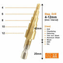 1X(Lot Of 4 Pcs Drills Countersunk Ladders Scale Rod Hexagon Triple-cornere