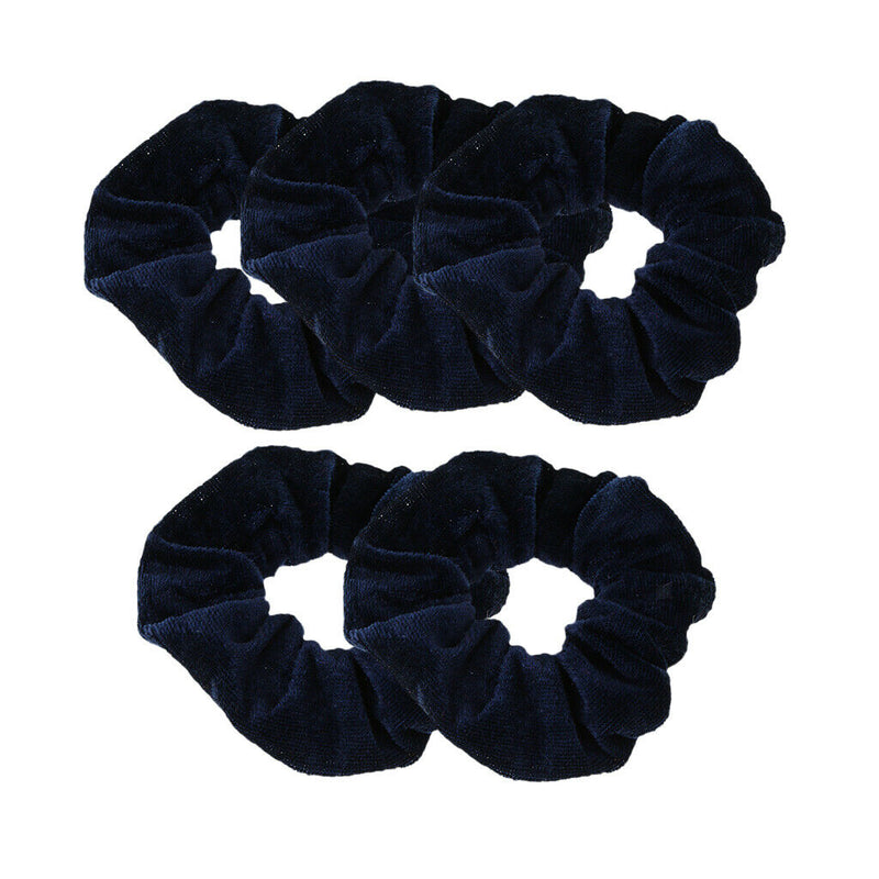 20 Pieces Womens Soft Velvet Elastic Scrunchies Bobble Hair Ropes for Girls