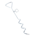 Spiral Anchor Cork Screw Dog Tie Out Stake Lead Chain Outdoor Camping3C