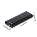 3 In 1 8GB Mini Digital Audio Voice Recorder MP3 Music Player USB Flash Drive