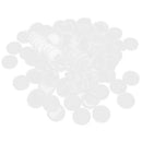 100Pcs Round Coin Case Capsule Container Holder Storage Plastic Newest Useful