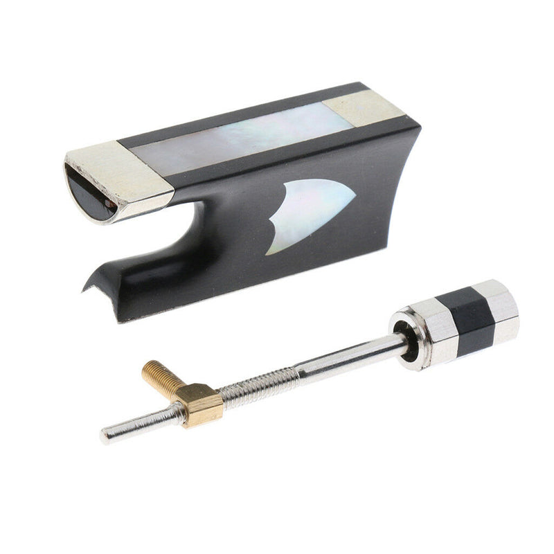 Violin Bow Ebony Frog with Screw for Violinist Musical Gift