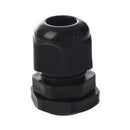 5 Pcs Waterproof PG11 Black Plastic Cable Glands Joints