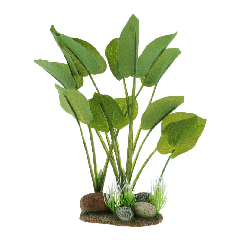 4Pieces Terrarium Aquarium Fish Tank Plants For Bearded Dragons Lizards