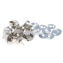10 Sets Magnetic Snap Clasps Metal 14mm For Sewing Purse Handbag Bag Craft