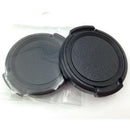 3Pieces Universal Snap-on Front Lens Cap for Mini DV Camcorder Black 37mm