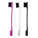 9-Row Hair Brush And Dual-Ended Hair Edge Brush Hair Styling Comb,Set of