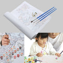 40x30cm Autumn Scenery DIY Paint By Numbers Oil Painting Kit Canvas A