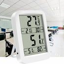 Digital LCD Thermo-hygrometer Indoor Thermometer and Humidity Detector 4.5-inch