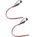 2Pcs 300mm 14AWG Hot Solar Battery Charger SAE Harness DIY Connector Cable