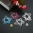 Three Stars Cutting Die DIY Handmade Craft Stencils Scrapbooking Paper Decor