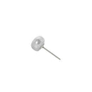 200 Pairs 4mm Iron Earring Posts and Backs Jewelry DIY Earring