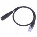 Headset Buddy 3.5mm Smartphone Headset To RJ9 Phone Adapter Cable Useful J ME