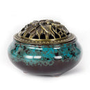 Stick Incense Burner And Cone Incense Burner Holder Blue