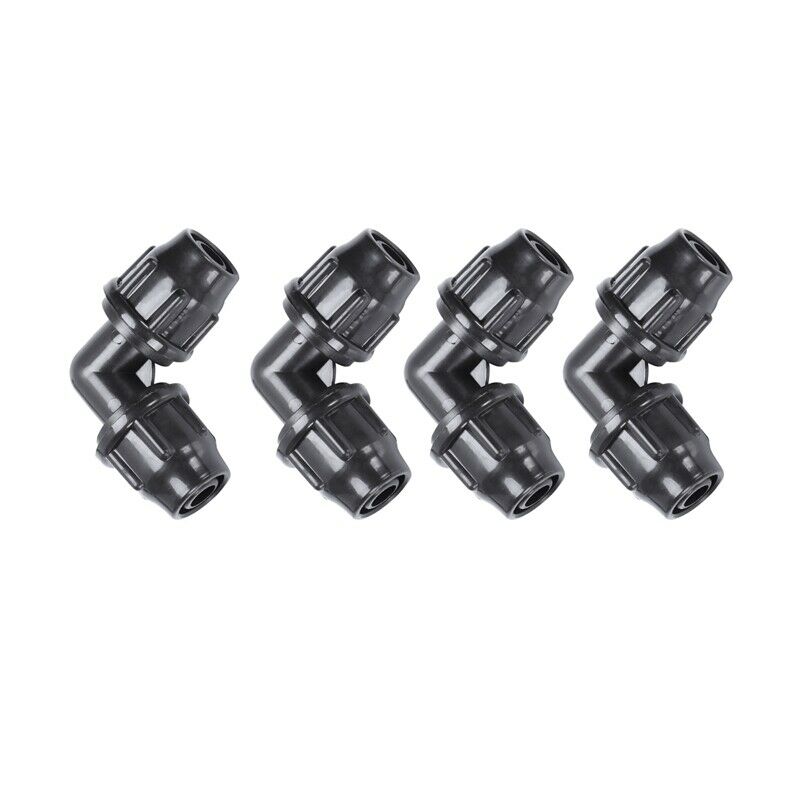 10Pcs 8/12 Elbow For 8/12 Inch Micro- Irrigation Tubing Micro- Drip Irrigat