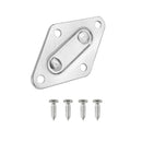 Pad Eye Plate Boat Bimini Rigging - 79mm Length - Marine Stainless Steel