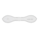 Pack of 2 Acrylic Leather Templates Key Chain Pattern Stencil Tool