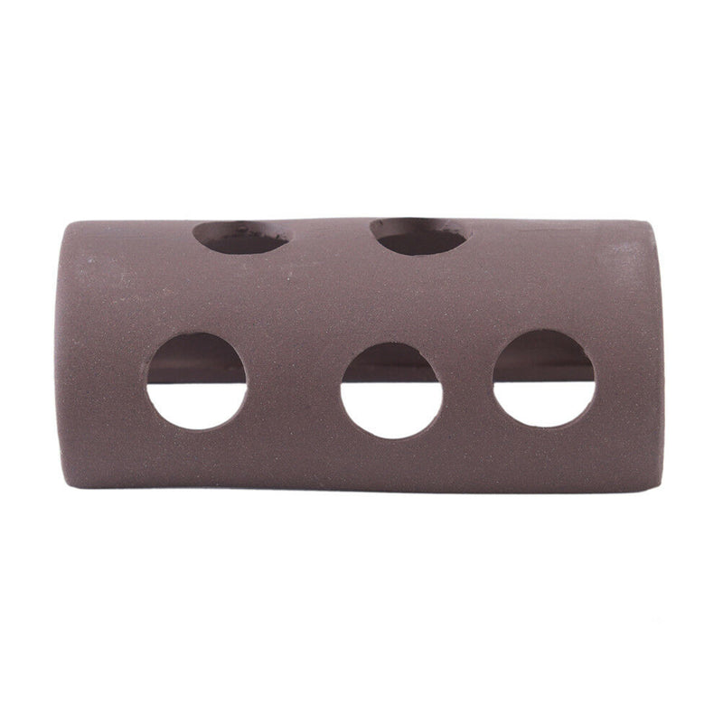 Aquarium Ceramic Rock Cave Shelter Hiding Spots Fish Tank Ornament Decoration M&