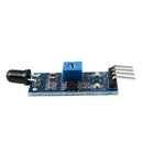 1 pcs blue metal 4-pin flame sensor module / fire detection module Infrared Y1A1
