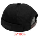 Landlord Melon Hat Men And Women Autumn And Winter Japanese Retro Face Cold