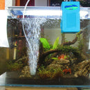 Portable Waterproof Aquarium Fish Tank Air Pump Oxygen Pump With Soft Tube  V2F7