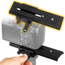New 2 Way Lp-01 Macro Focusing Rail Slider For NikoN SoNy Pentax Dslr 1/4 I O2U8