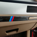 Carbon Fiber Copilot Water Cup Holder Panel Trim for BMW 3 Series E90 E92 E93