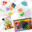 Kids Paints Brushes Sponge Painting Brush Finger Paints For Children H3W4