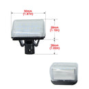 1X(Car License Plate Light License Plate Light For Mazda 6 2003-2008/Cx-5 2