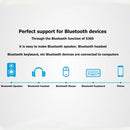 1300Mbps Dual Band USB Wireless Dongle 2.4GHz/5.8GHz Bluetooth WiFi Adapter